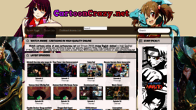 What Cartooncrazy.net website looked like in 2018 (5 years ago)