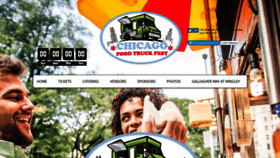 What Chgofoodtruckfest.com website looked like in 2018 (5 years ago)