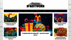 What Chasseursdastuces.com website looked like in 2018 (5 years ago)
