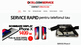 What Cellgsmservice.ro website looked like in 2018 (5 years ago)