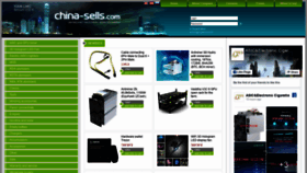 What China-sells.com website looked like in 2018 (5 years ago)