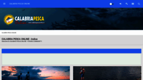 What Calabriapescaonline.it website looked like in 2018 (5 years ago)