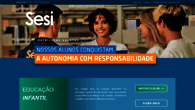 What Colegiosesi.com.br website looked like in 2018 (5 years ago)
