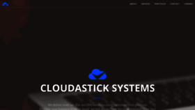 What Cloudastick.com website looked like in 2018 (5 years ago)