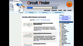 What Circuit-finder.com website looked like in 2018 (5 years ago)