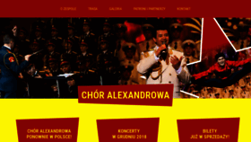 What Chor-alexandrowa.pl website looked like in 2018 (5 years ago)