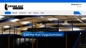 What Cekmekat.com website looked like in 2018 (5 years ago)
