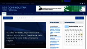 What Confindustriafoggia.it website looked like in 2018 (5 years ago)