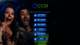 What Ccmcinemas.com website looked like in 2018 (5 years ago)