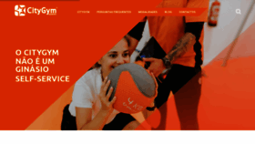 What Citygym.pt website looked like in 2018 (5 years ago)