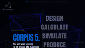 What Corpus-software.com website looked like in 2018 (5 years ago)