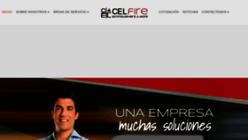What Celfirepr.com website looked like in 2018 (5 years ago)