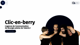 What Clic-en-berry.com website looked like in 2018 (5 years ago)