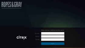 What Citrix.ropesgray.net website looked like in 2018 (5 years ago)