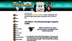 What Clickaholics.com website looked like in 2018 (5 years ago)