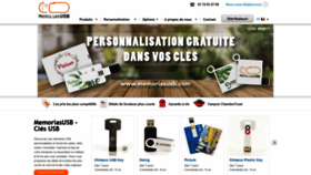 What Clesusb-personnalisees.fr website looked like in 2018 (5 years ago)