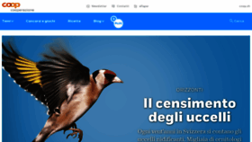 What Cooperazione.ch website looked like in 2018 (5 years ago)