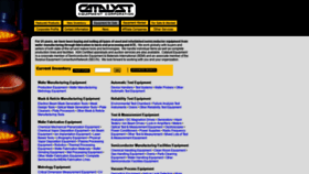 What Catalystequipment.com website looked like in 2018 (5 years ago)