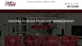 What Centralflrentals.com website looked like in 2018 (5 years ago)