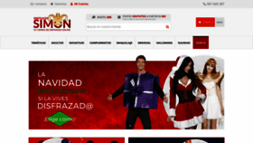 What Carnavalsimon.com website looked like in 2018 (5 years ago)