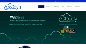 What Cloudyit.co.uk website looked like in 2018 (5 years ago)