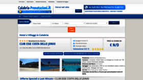 What Calabria-prenotazioni.it website looked like in 2018 (5 years ago)