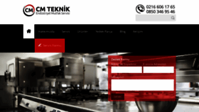 What Cmteknik.com.tr website looked like in 2018 (5 years ago)
