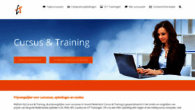 What Cursusentraining.nl website looked like in 2018 (5 years ago)