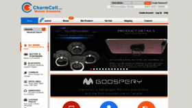 What Charmcell.com website looked like in 2018 (6 years ago)