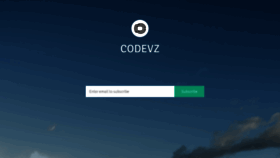 What Codevz.com website looked like in 2018 (5 years ago)