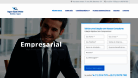 What Conveniomedicoempresarial.com.br website looked like in 2018 (5 years ago)