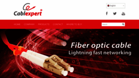 What Cablexpert.com website looked like in 2018 (6 years ago)