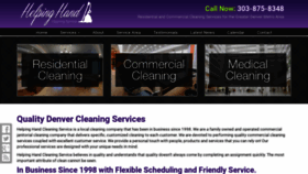 What Cleaningservicesdenver.info website looked like in 2018 (5 years ago)