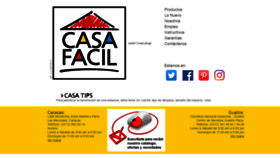What Casafacil.com website looked like in 2018 (5 years ago)