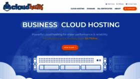 What Cloudhulk.com website looked like in 2018 (5 years ago)