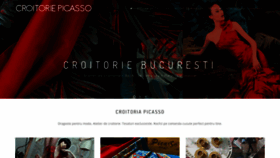 What Croitoriepicasso.ro website looked like in 2018 (5 years ago)