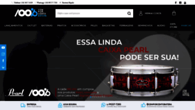What Cemporcentobatera.com.br website looked like in 2018 (5 years ago)