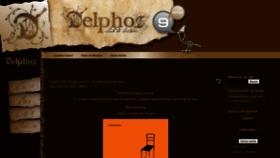 What Clubdelphos.org website looked like in 2018 (5 years ago)