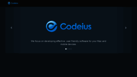 What Codeius.com website looked like in 2018 (5 years ago)