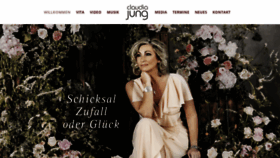 What Claudia-jung.de website looked like in 2018 (5 years ago)