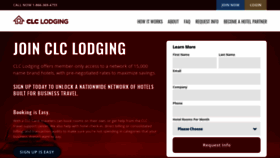 What Corplodging.com website looked like in 2018 (5 years ago)