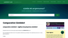 What Comparative.cumleleri.com website looked like in 2018 (5 years ago)