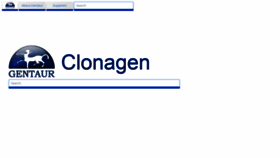 What Clonagen.com website looked like in 2018 (5 years ago)