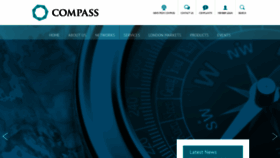 What Compassuk.co.uk website looked like in 2018 (5 years ago)