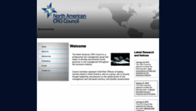 What Crocouncil.org website looked like in 2018 (5 years ago)