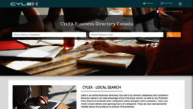 What Cylex-canada.ca website looked like in 2018 (5 years ago)