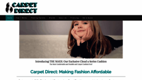 What Carpetdirectnow.com website looked like in 2018 (5 years ago)