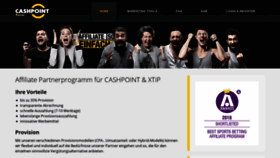 What Cashpointpartners.com website looked like in 2018 (5 years ago)