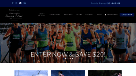 What Canberramarathon.com.au website looked like in 2018 (5 years ago)