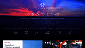 What Chemarc.com website looked like in 2018 (5 years ago)